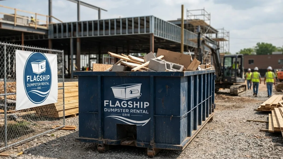 Demolition Debris Removal in Erie, PA &mdash; Flagship Dumpster Rental Erie