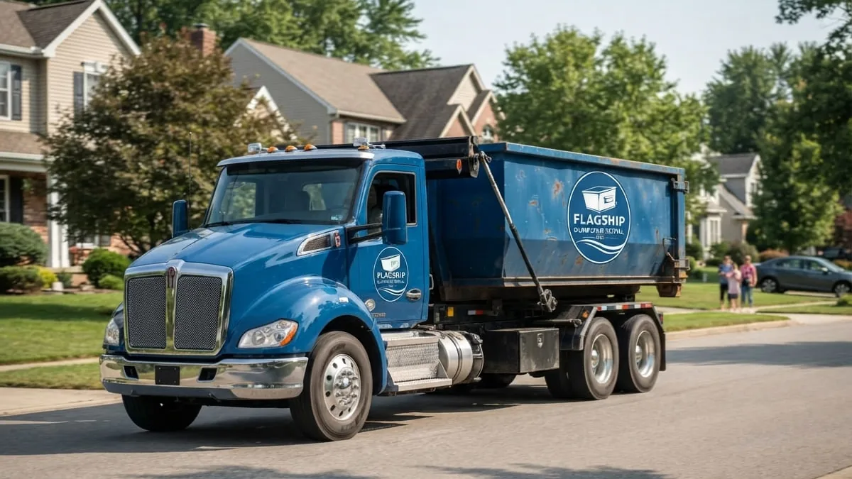 Flagship Dumpster Rental Erie serving Erie and the Erie region