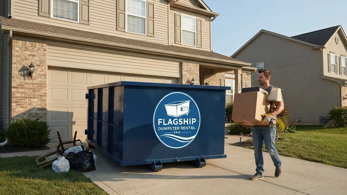 Storm & Snow Squall Cleanup Dumpster Rental in Erie, PA