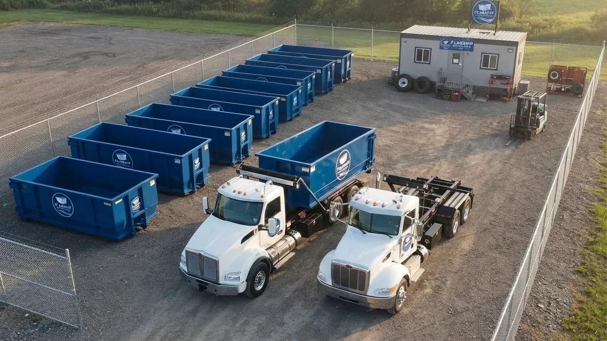 Roll-off dumpster services in Erie, PA